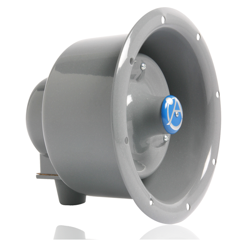 AtlasIED APF-15TUC Flanged Emergency Horn Speaker with 15-Watt 25V/70V Transformer and Line Supervision Capability