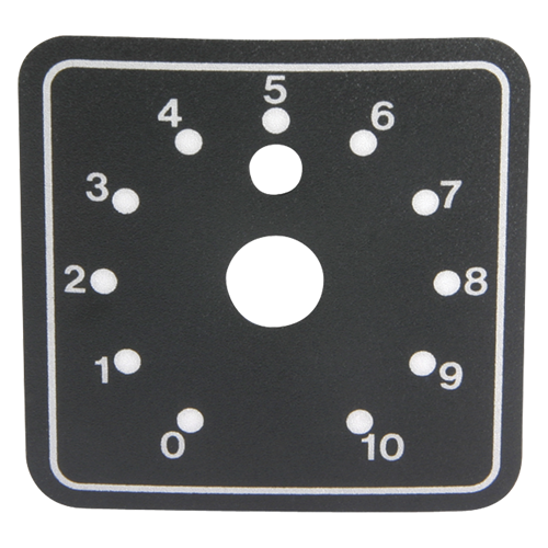 AtlasIED AT35-RM Deluxe, Rack Mounted 70.7V 35W Attenuator, 3dB Steps - view 2