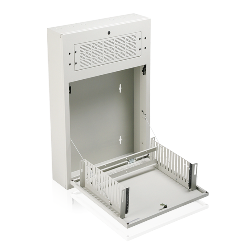 AtlasIED AWR2W-HR 2RU Tilt Out Half Rack Wall Cabinet