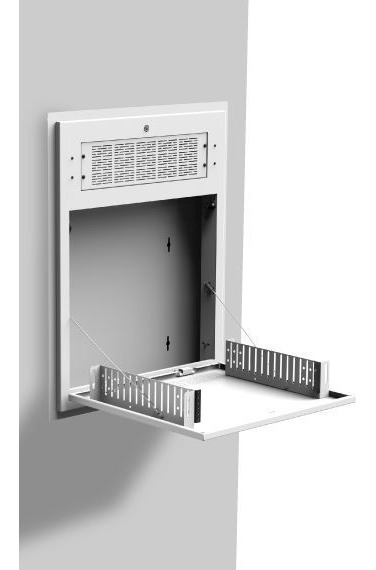 AtlasIED AWR2W Tilt Out Wall Cabinets for 19 inch Equipment 2RU