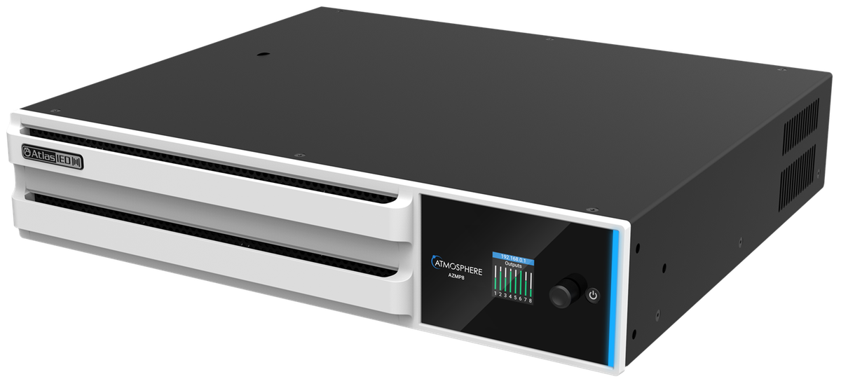 AtlasIED AZMP8 Atmosphere 8-Zone Signal Processor with 1200-Watt Amplifier - view 2