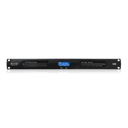 AtlasIED BlueBridge BB-1616DT 16x16 Networkable DSP Device with Dante