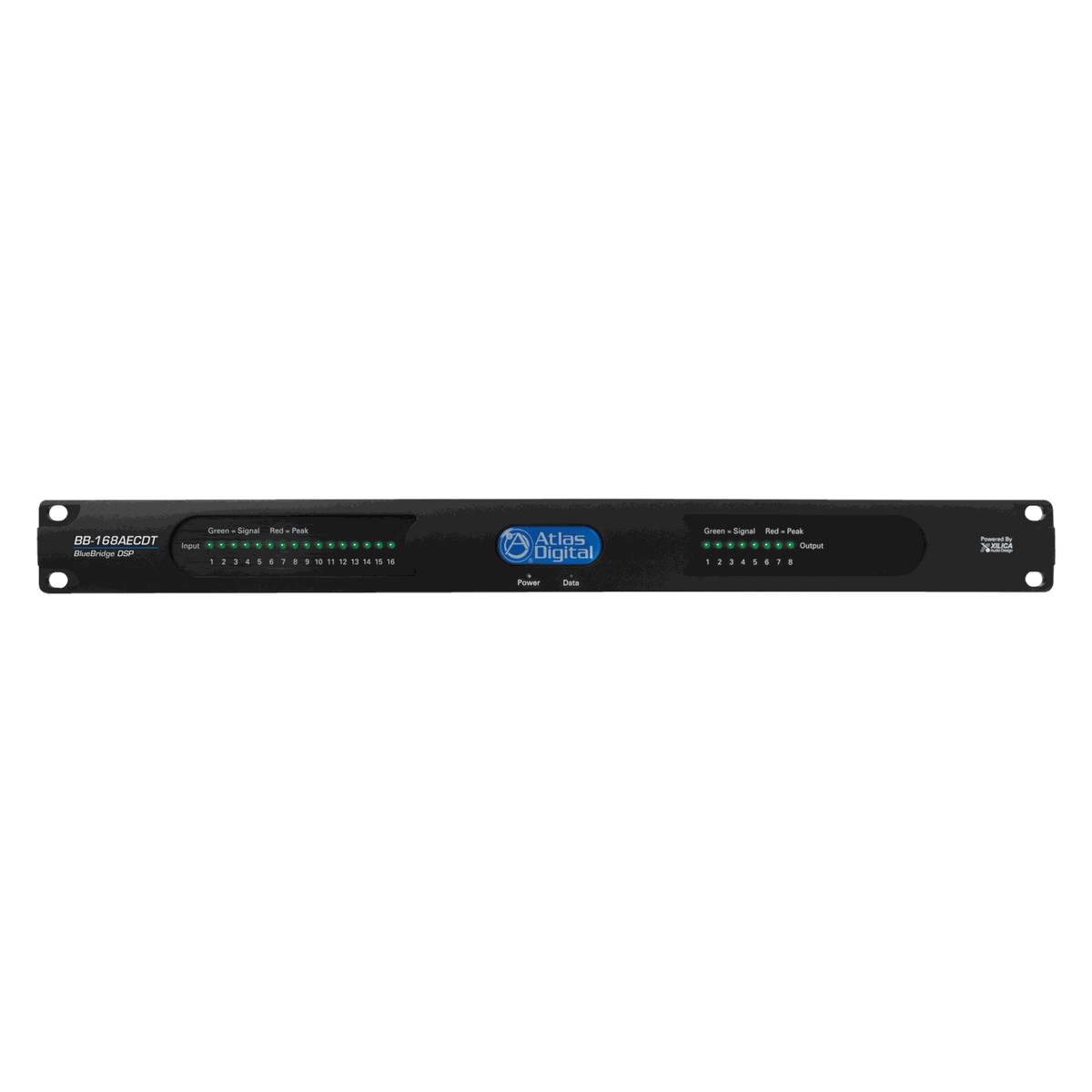 AtlasIED BB-168AECDT 16 Input x 8 Output - Networkable DSP Device with Acoustic Echo Cancellation