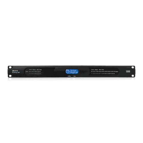 AtlasIED BlueBridge BB-816 8x16 Networkable DSP Device