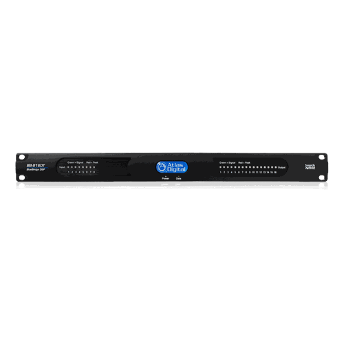 AtlasIED BlueBridge BB-816DT 8x16 Networkable DSP Device with Dante product image