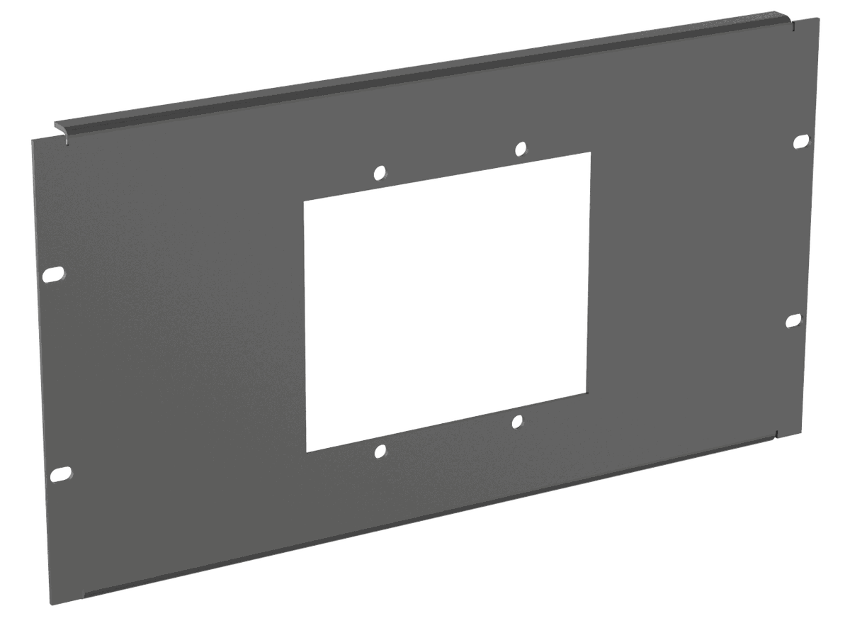 AtlasIED BB-PLT-PNL-HR 3RU Half-Rack Mount Kit for Single BlueBridge® Wall Controller - view 2