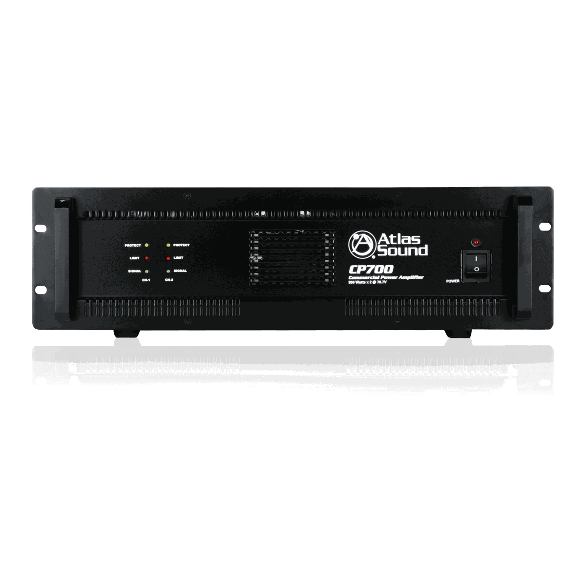 AtlasIED CP700 Dual-Channel, 700-Watt Commercial Power Amplifier