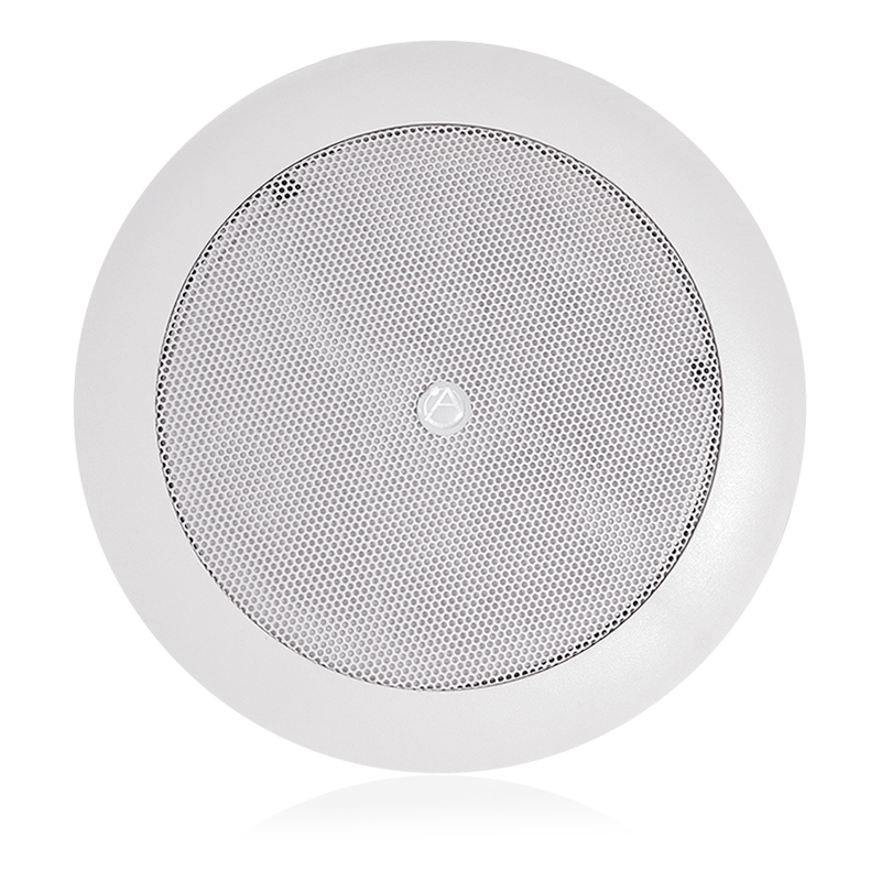 AtlasIED DLS4 4" In-Ceiling Full Range Speaker with 8-Watt 70V/100V Transformer and Press Fit Grille - view 2