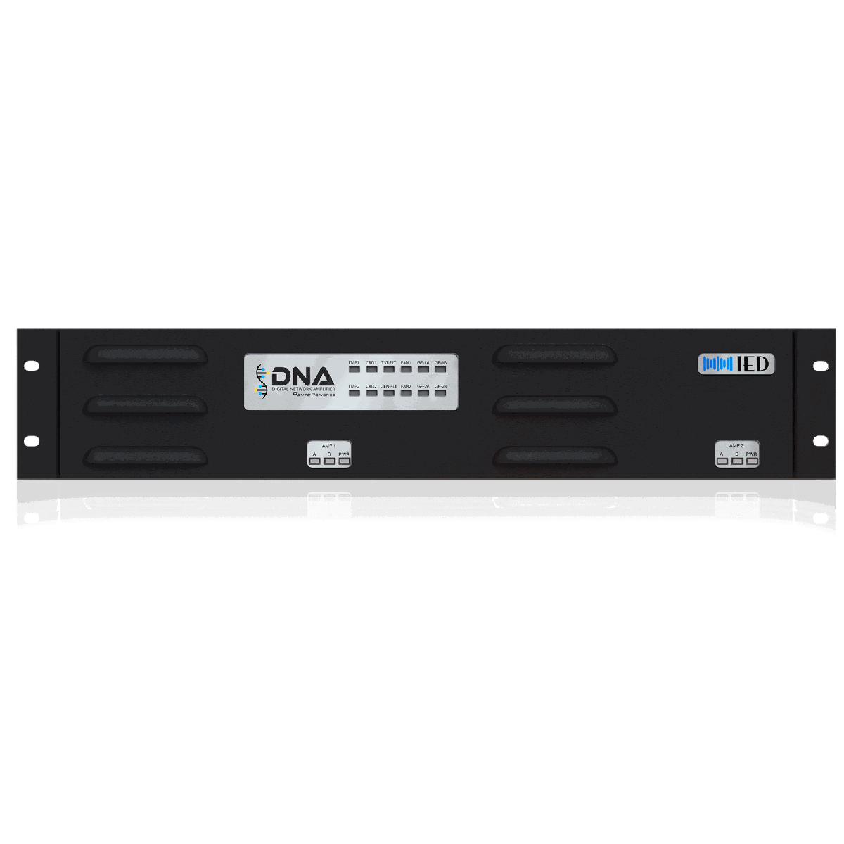 AtlasIED DNA2404CH Series 100-Volt 4-Channel Amplifier with CobraNet® Network Audio