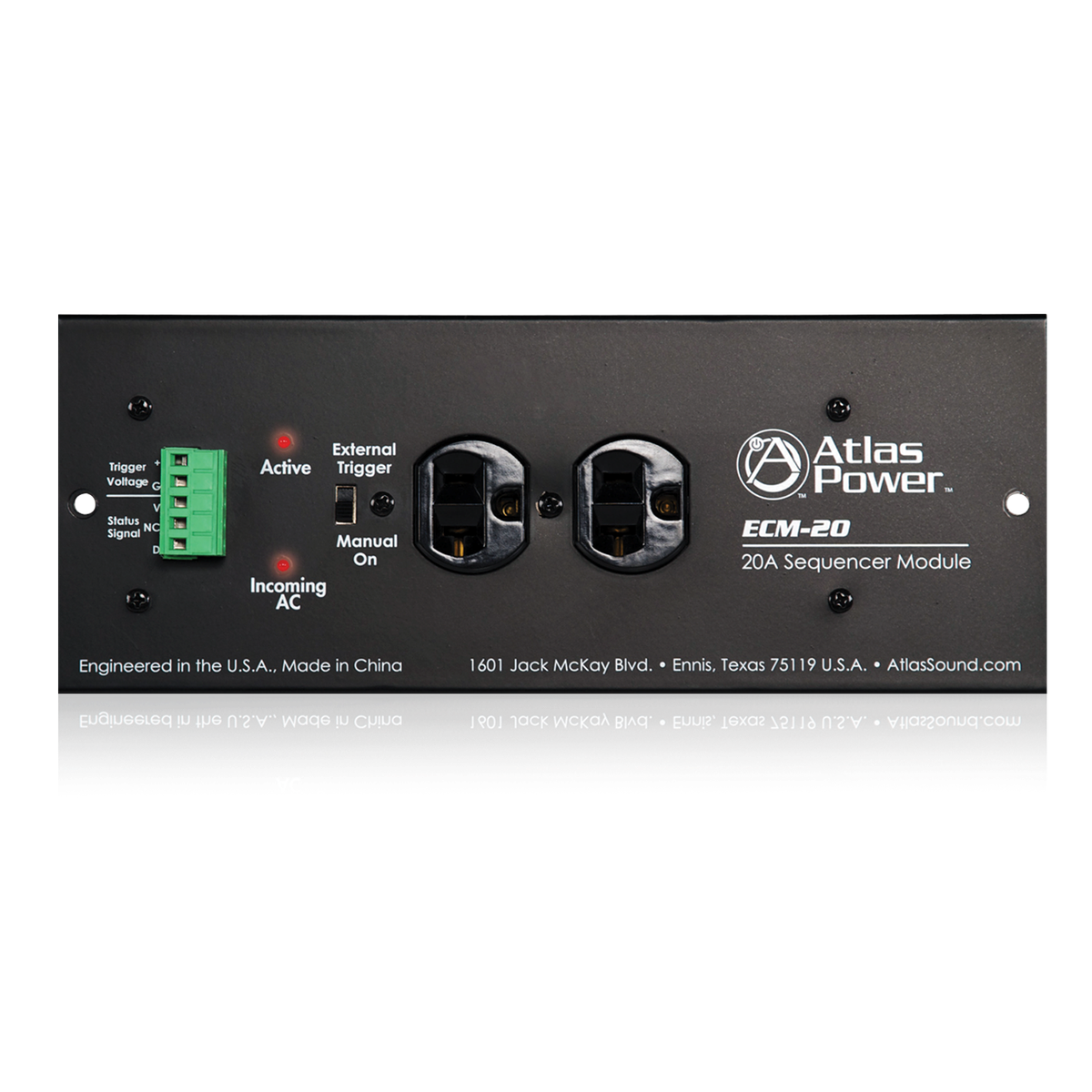 AtlasIED ECM-20 20A AC Power Conditioner and Spike Suppressor
