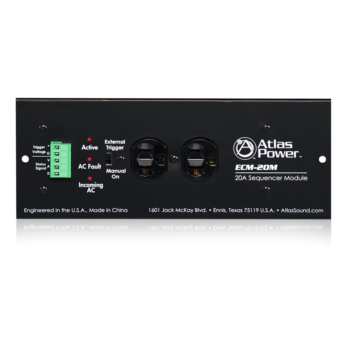 AtlasIED ECM-20M 20A AC Power Conditioner and Spike Suppressor