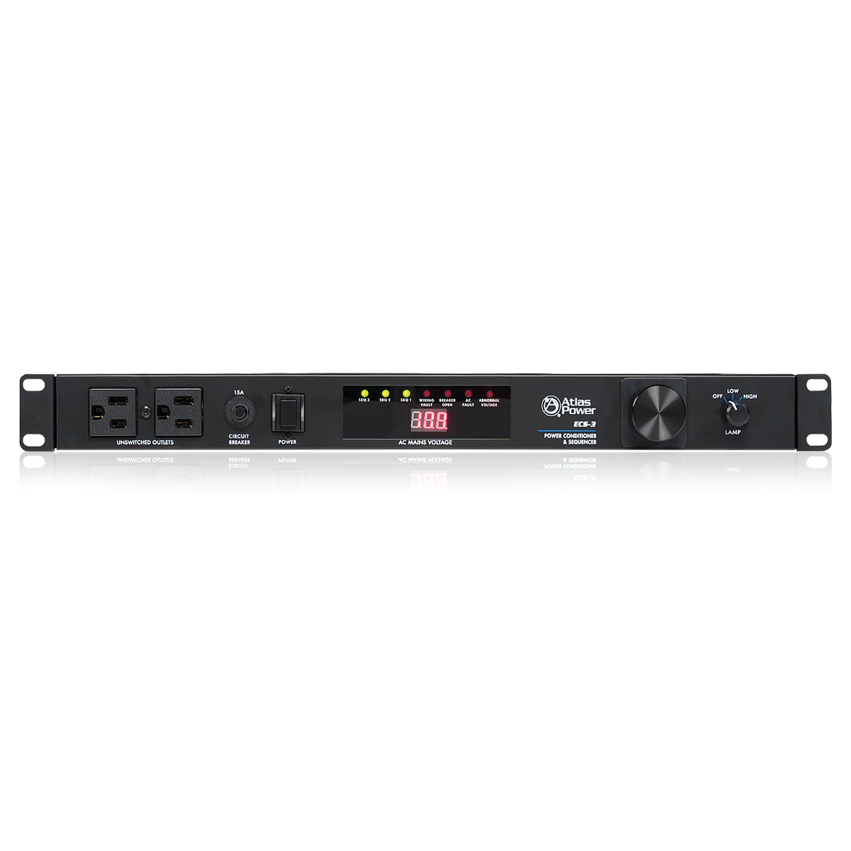 AtlasIED ECS-3 15A Power Sequencer and Conditioner
