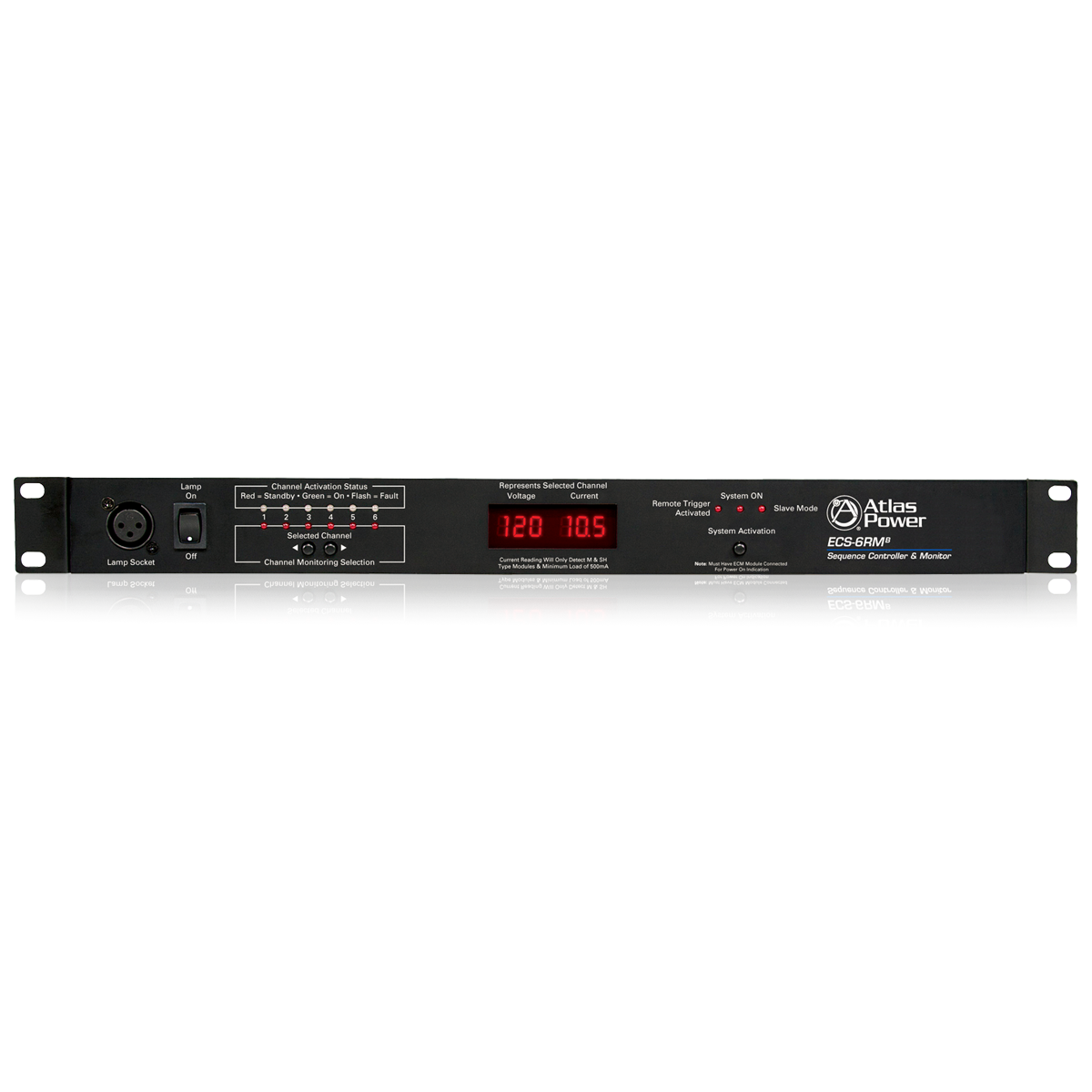 AtlasIED ECS-6RM AC Sequence Controller and Monitor product image