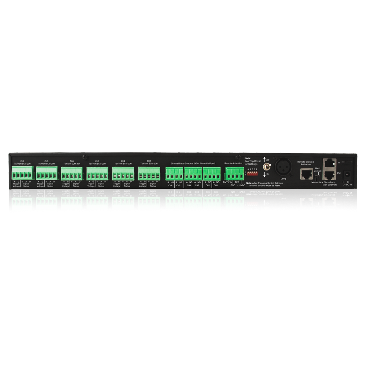 AtlasIED ECS-6RM AC Sequence Controller and Monitor - view 2