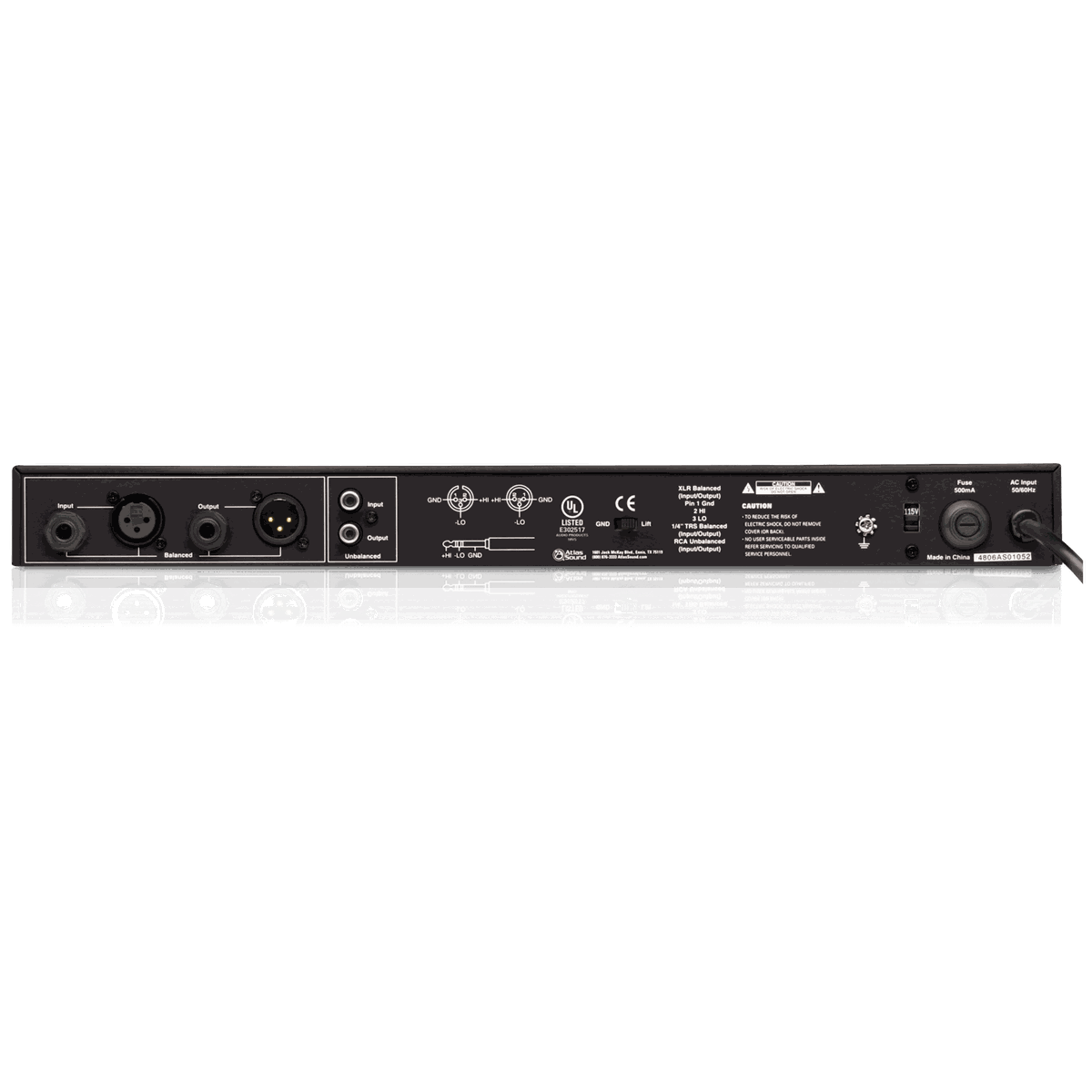 AtlasIED EQM131 1/3 Octave Graphic Equalizer - view 2