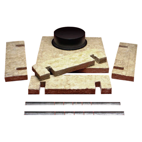 AtlasIED FA136T87FRK Fire Rated 6" Strategy Coaxial Speaker with 8-Watt 70V Transformer, Enclosure, and Baffle
