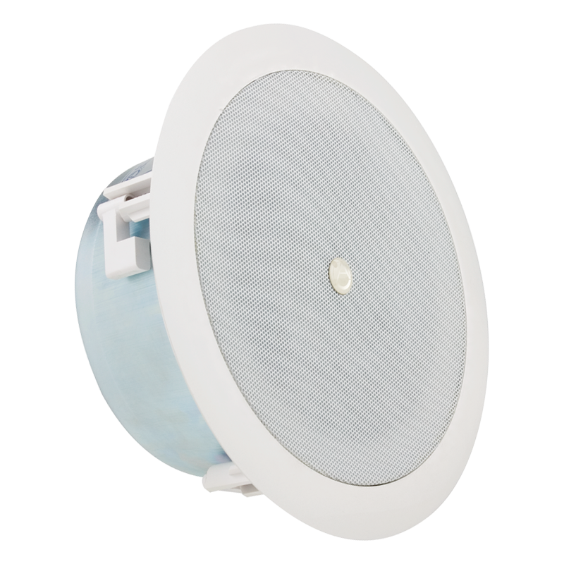 AtlasIED FAP42TC 4" Shallow Mount Coaxial In-Ceiling Speaker with 16-Watt 70/100V Transformer - view 2