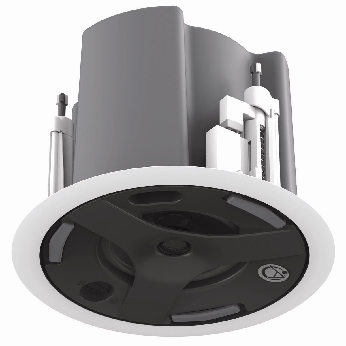 AtlasIED FAP43T-BEGS 4.5" Coaxial In-Ceiling Speaker with 32-Watt 70V/100V Transformer, Ported Enclosure, Safety - view 2