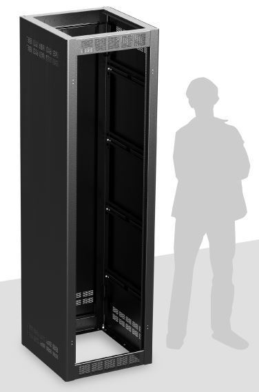 AtlasIED FMA44-25SA Stand Alone Rack 25.5 inch Deep, 44RU - view 2
