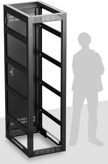 AtlasIED FMA44-36G 44RU Gangable Floor Rack, 36" Deep - view 2