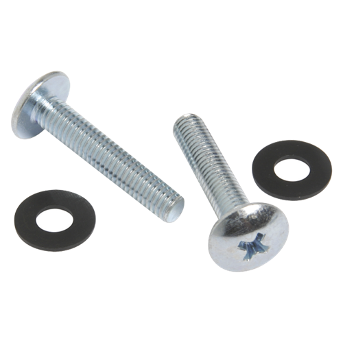 AtlasIED HK-40 40 Count #10-32 Phillips Head Chrome Screws and 40 Plastic Washers