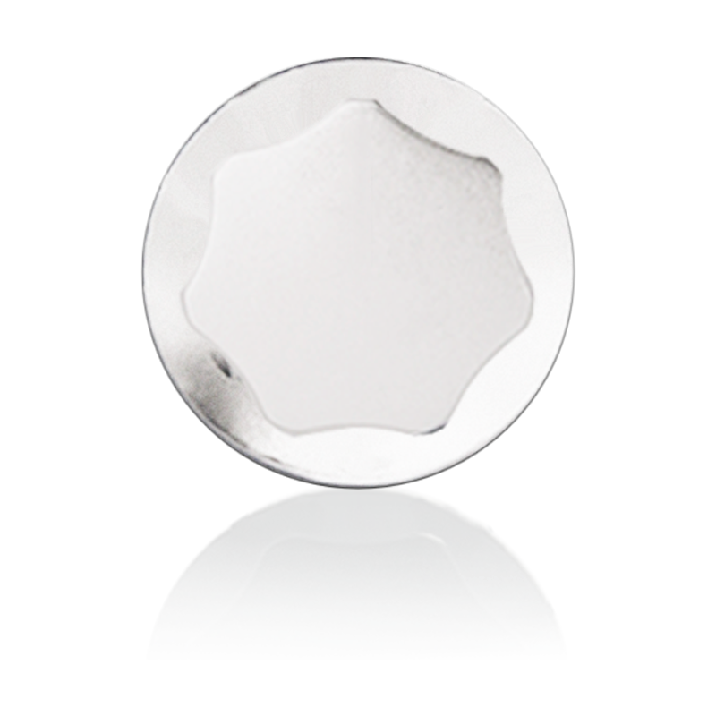 AtlasIED HX22-W Skirted Knob; White; 1-1/8 inch Diameter
