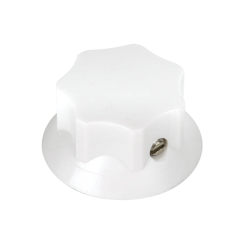 AtlasIED HX22-W Skirted Knob; White; 1-1/8 inch Diameter - view 2