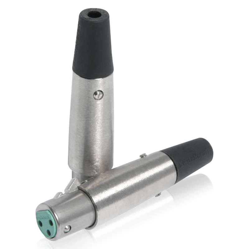 AtlasIED HXLP-3-11 Cable Connector, Female 3 Conductor; A3F Type