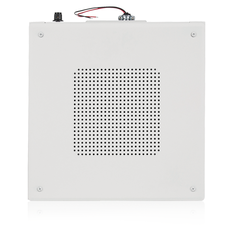 AtlasIED M1000-W 8" Dual Cone Sound Masking Speaker with 4-Watt 70V Transformer and Enclosure - White