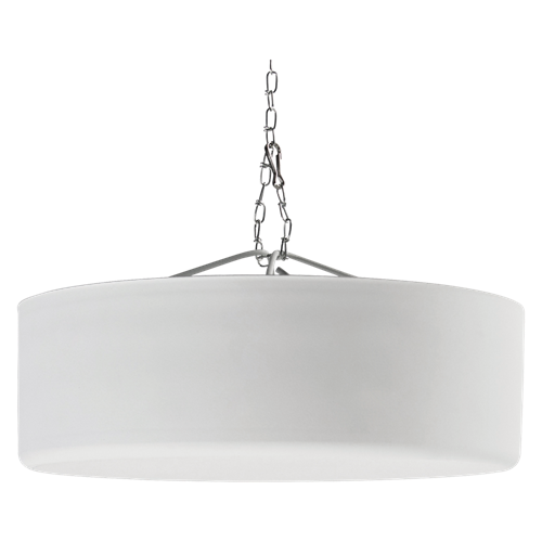 AtlasIED M1000R-W 8" Dual Cone Sound Masking Speaker with 4-Watt 70V Transformer and Enclosure - White and Round - view 2