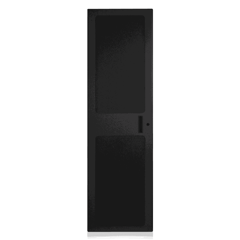 AtlasIED MPFD40 1 inch Deep Micro Perf Door for 40RU 100, 200, 500, and 700 Series Racks