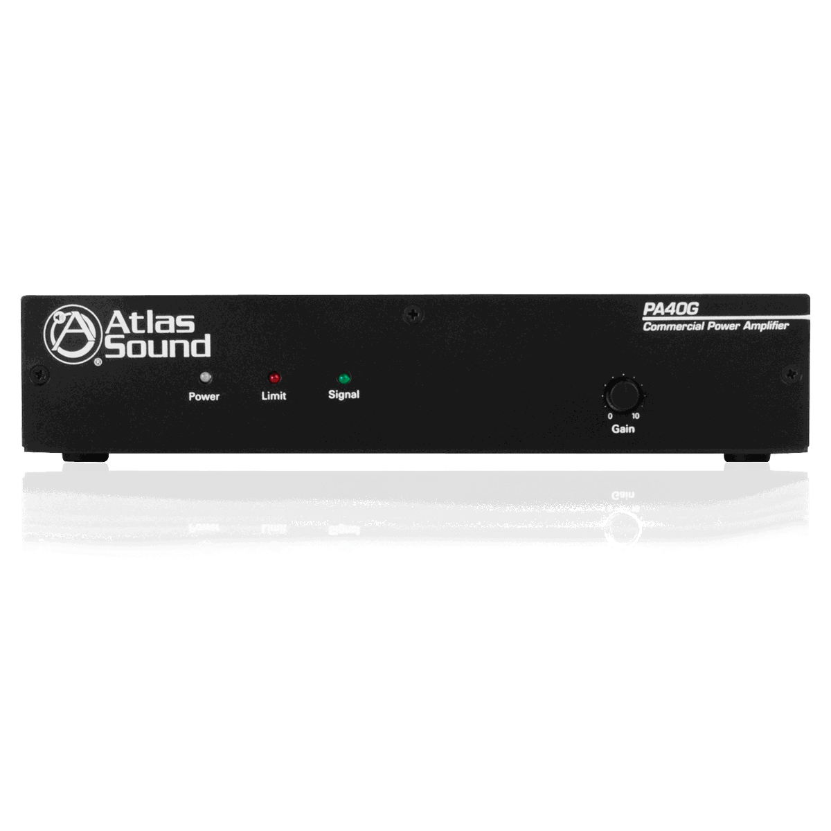 AtlasIED PA40G Single Channel, 40-Watt Power Amplifier with Global Power Supply product image