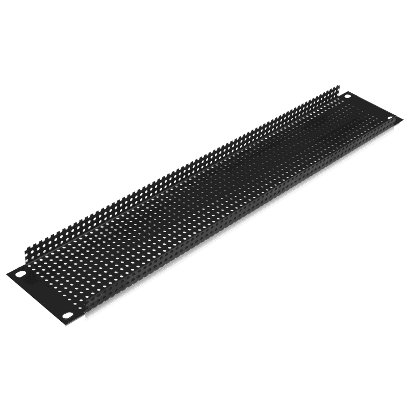 AtlasIED PPR2 19 inch 2 RU Recessed Vent Rack Panel
