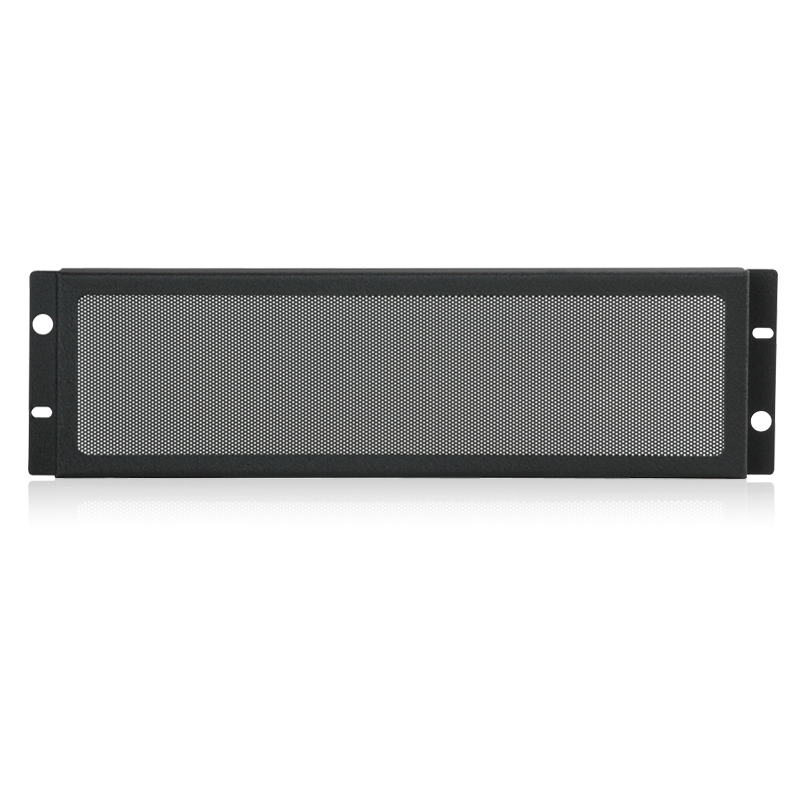 AtlasIED SEC3 19 inch Rack Mount Security Panel 3RU Ebony Black