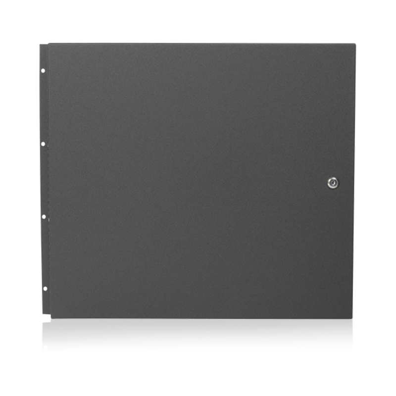 AtlasIED SFD412 Steel Front Door for Desk Top Cabinets - 12 RU