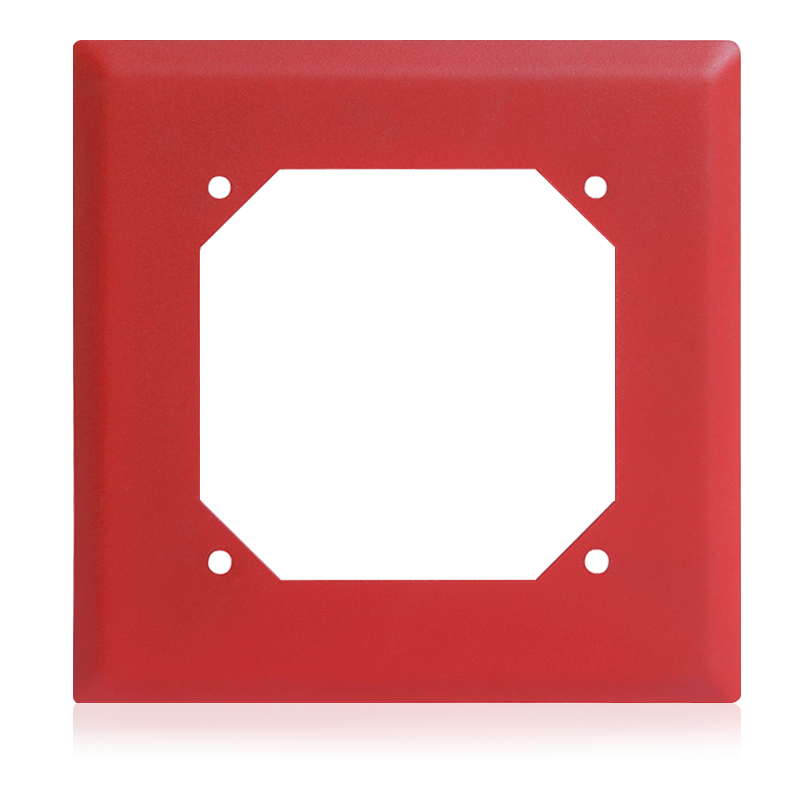 AtlasIED SFP-R Semi-Flush Adapter - Red for Voice / Tone™ Speakers