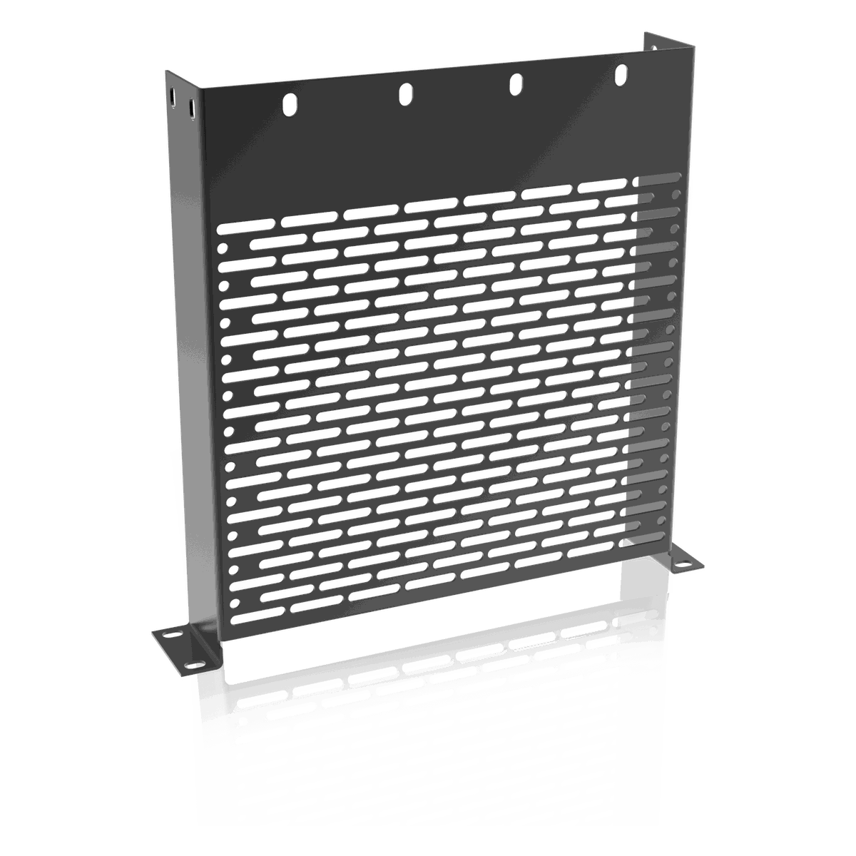 AtlasIED SH1-10-HR Vented All-Purpose Half Width Rack Shelf 1RU