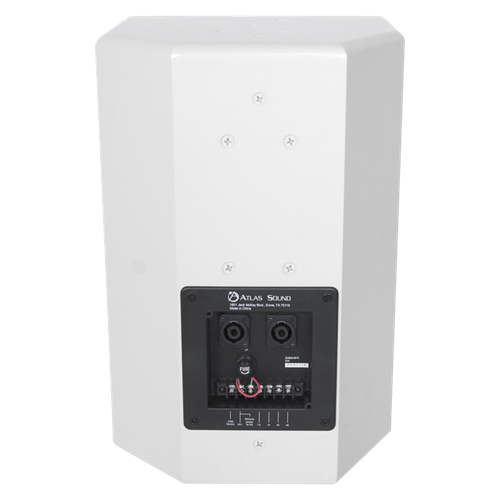AtlasIED SM8CXT-W 8" 2-Way Compression Driver Coaxial Surface Mount Speaker with 60-Watt 70V Transformer - White - view 2