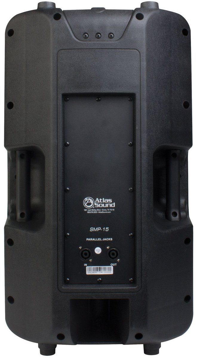 AtlasIED SMP-15 15" 2-Way Passive Portable Speaker - view 2