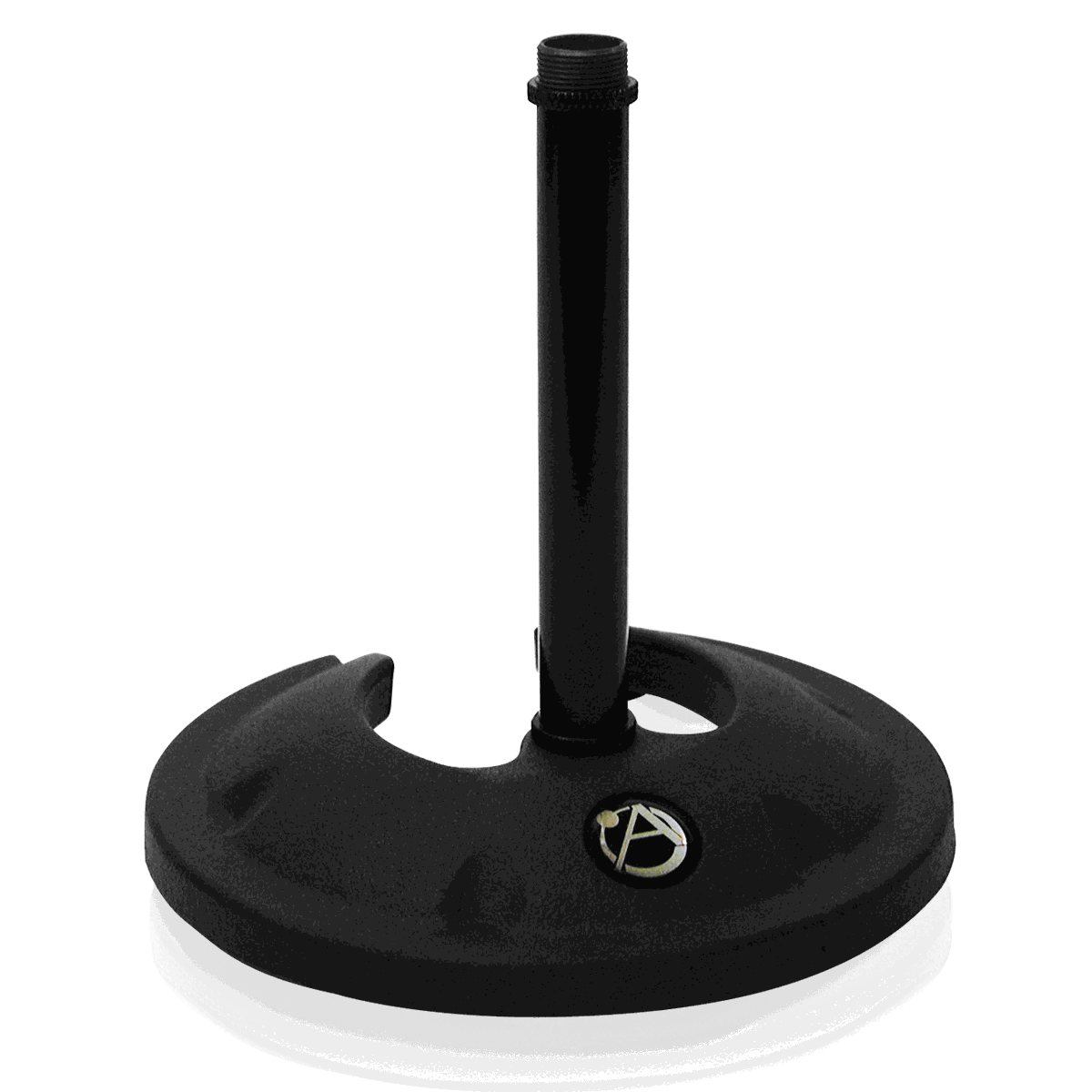 AtlasIED SMS2B Desktop Stackable Mic Stand 6 inch Ebony product image