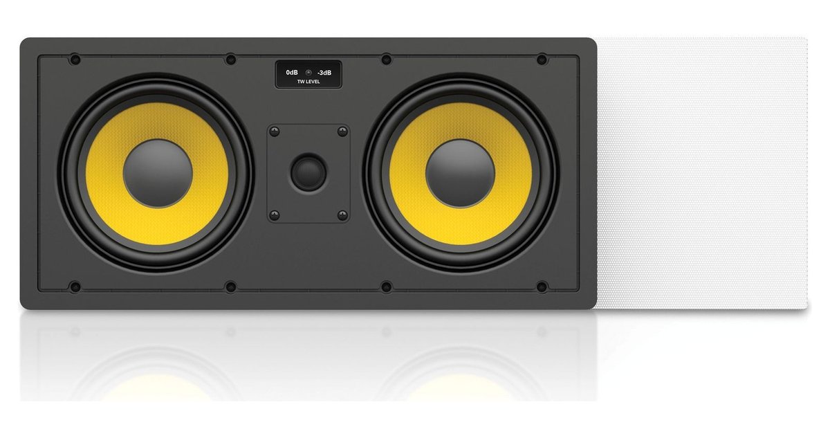 AtlasIED T265LCR THUNDER Series Dual 6.5 inch 2-Way 150W RMS 8 Ohm LCR Speaker