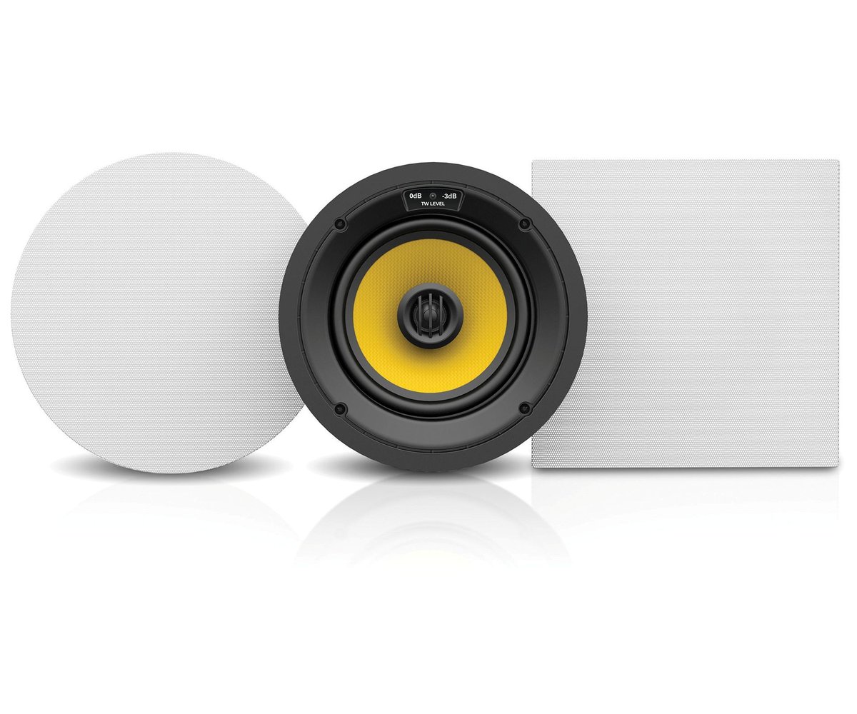 AtlasIED T625CW THUNDER Series T625CW 6.5 inch 2-Way 100W RMS 6 Ohm In-Wall/In-Ceiling Speaker
