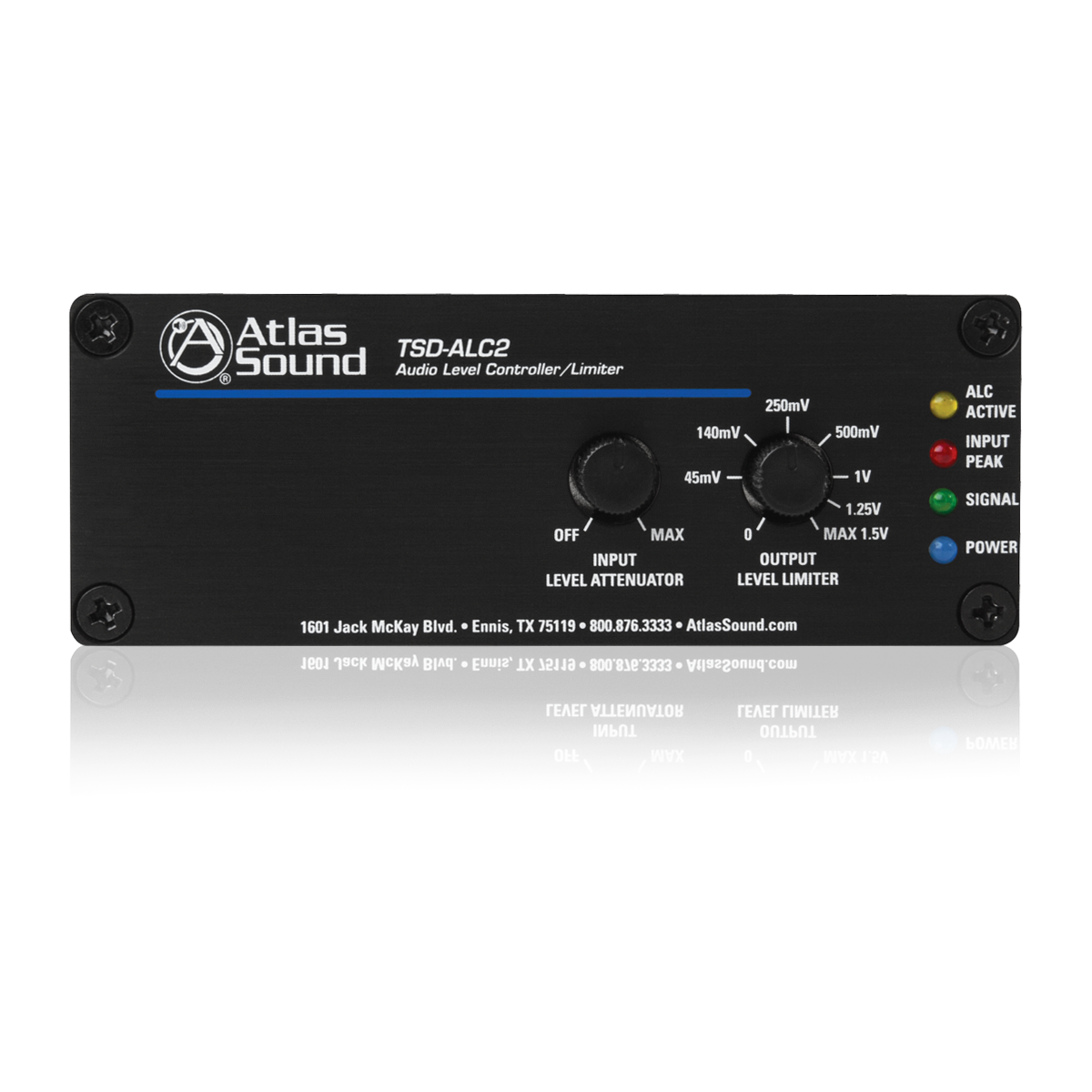 AtlasIED TSD-ALC2 Audio Level Controller / Limiter
