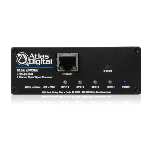 AtlasIED TSD-BB44 BlueBridge 4x4 Networkable DSP Device product image