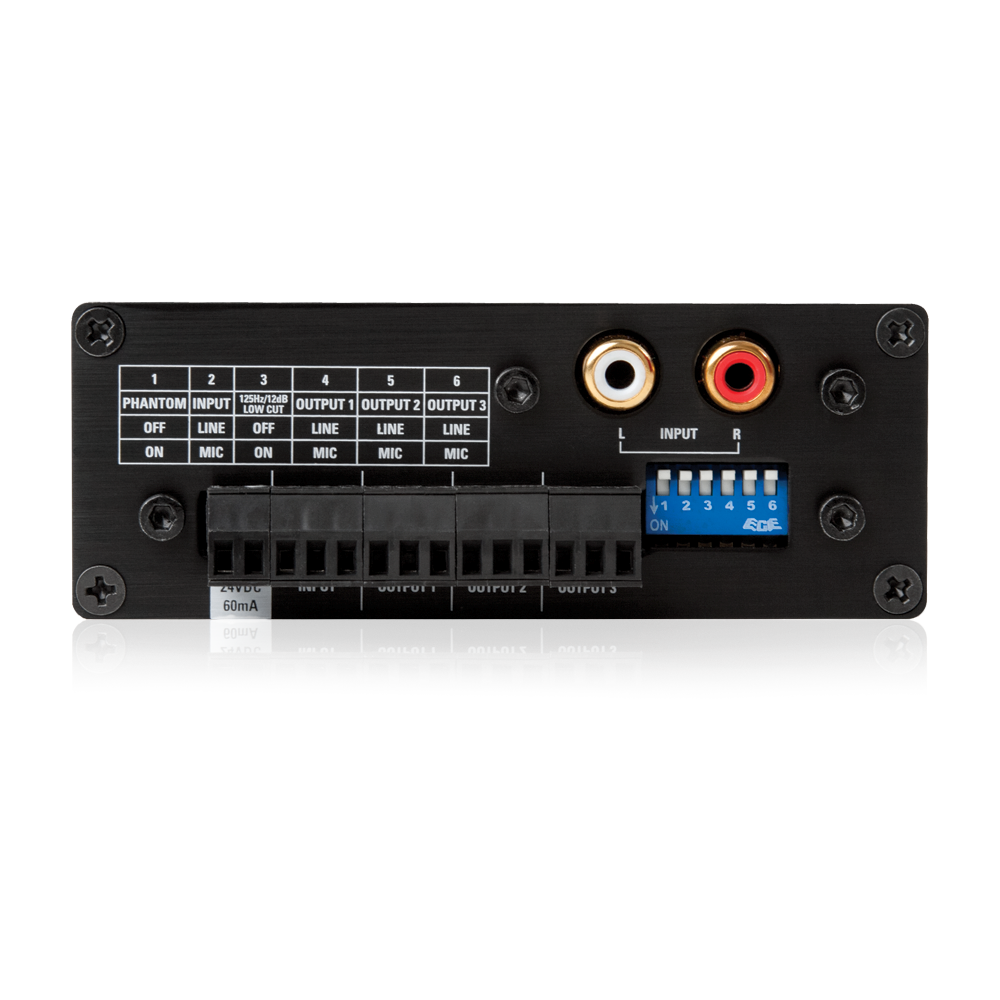 AtlasIED TSD-DA13 1 x 3 Distribution Amplifier - view 2