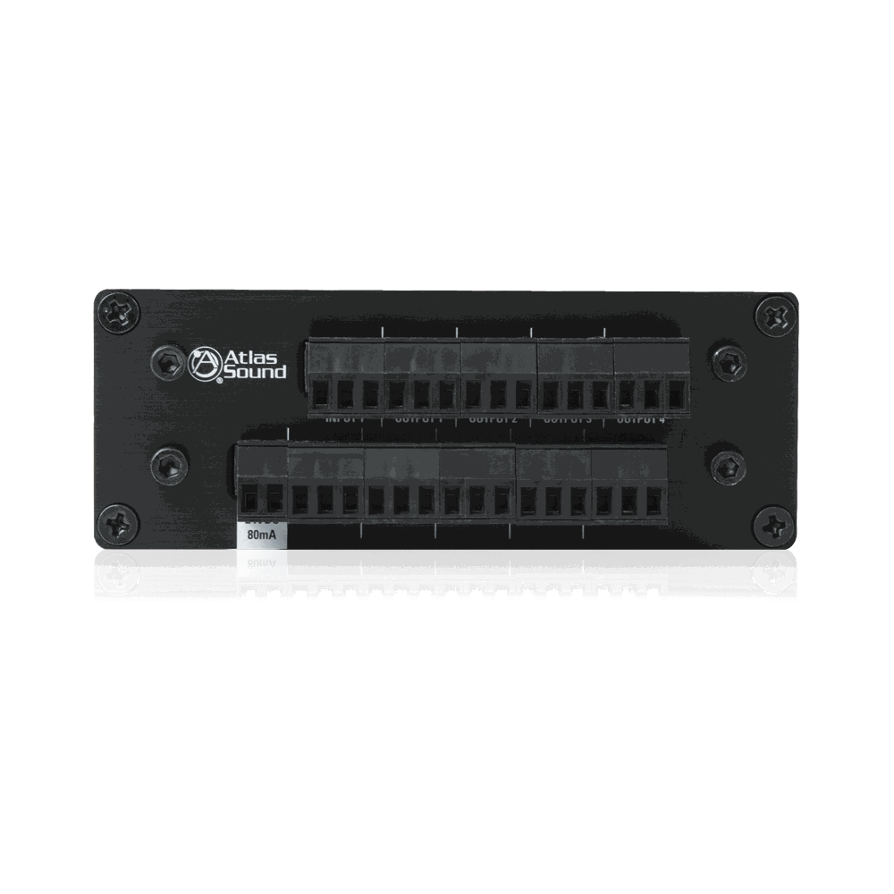 AtlasIED TSD-DA28 2 x 8 Distribution Amplifier - view 2