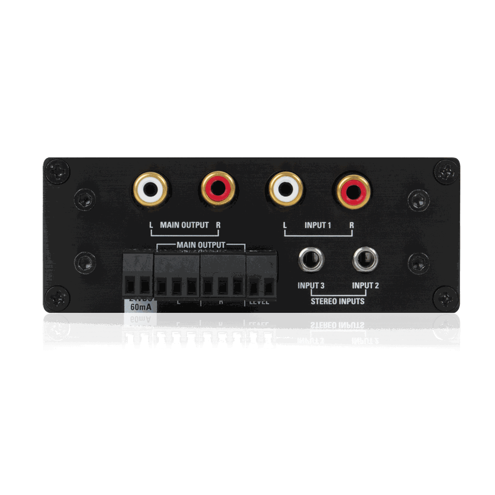 AtlasIED TSD-MIX32RL 3x2 Stereo Line Mixer with Remote Level - view 2