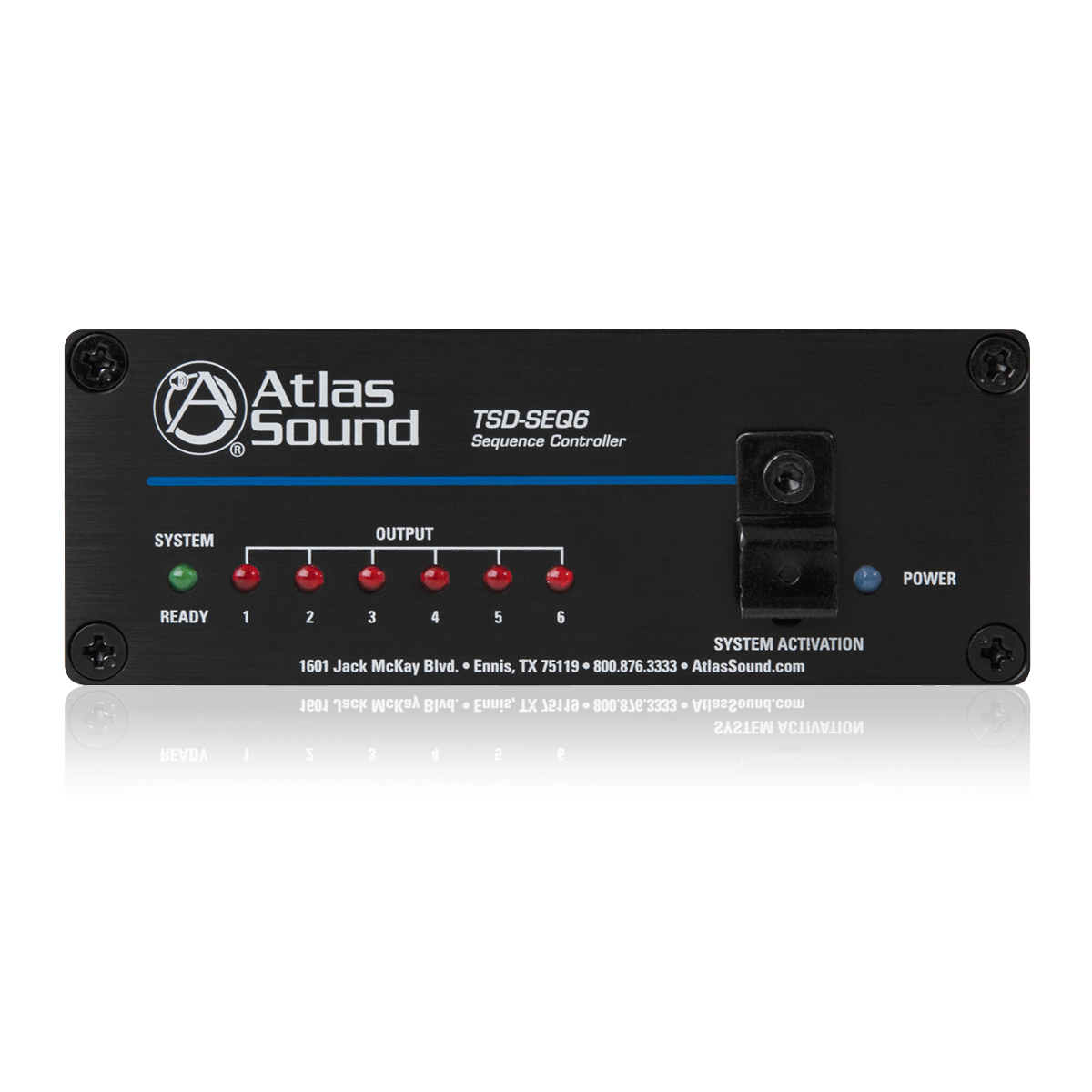 AtlasIED TSD-SEQ6 AC Sequence Controller product image