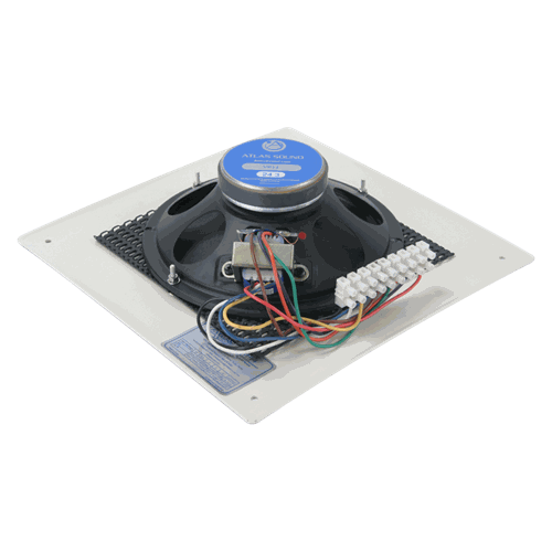 AtlasIED VP14MB 8" Speaker with 4-Watt 25V/70V Transformer and Vandal Resistant Baffle - view 2