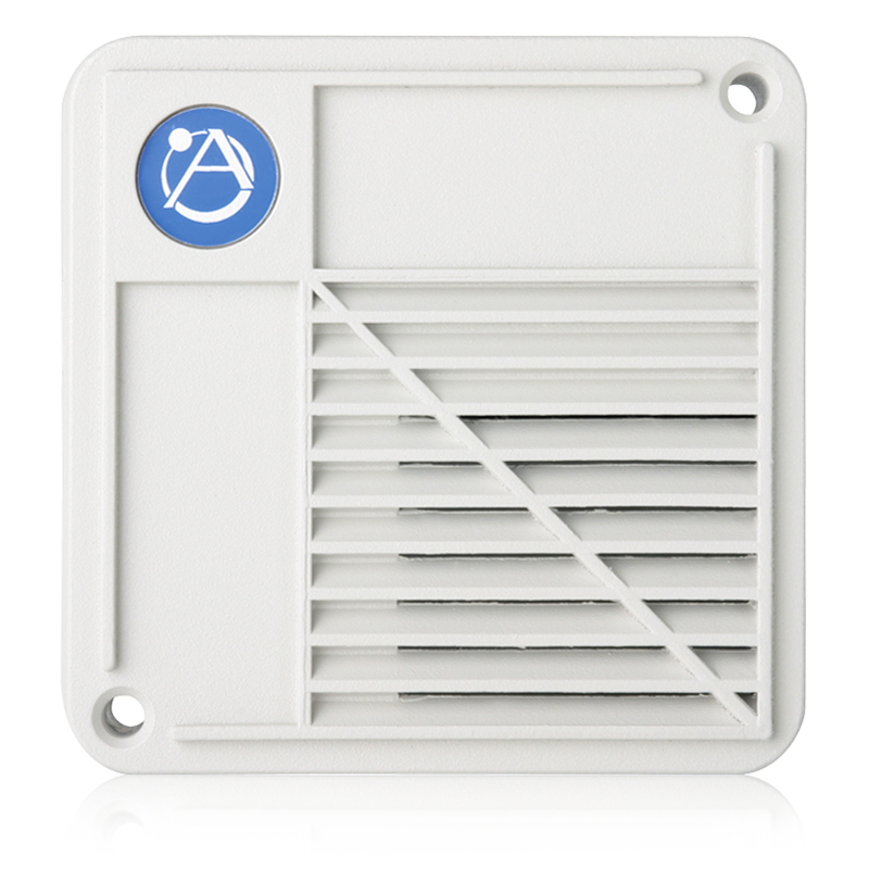AtlasIED VT-152UCN Voice/Tone Surface Mount Compression Driver Speaker with 15-Watt 25V Transformer - Gray